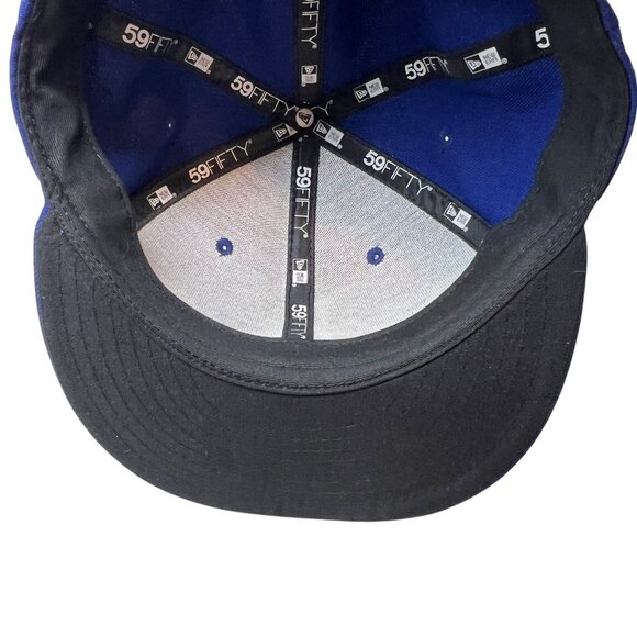 Los Angeles Dodgers 7 3/8 Fitted Baseball Hat Cap On Field New Era 59Fifty MLB - Picture 12 of 12